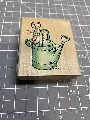 Beatrix Potter Rubber Stamp Peter Rabbit Watering Can • $12