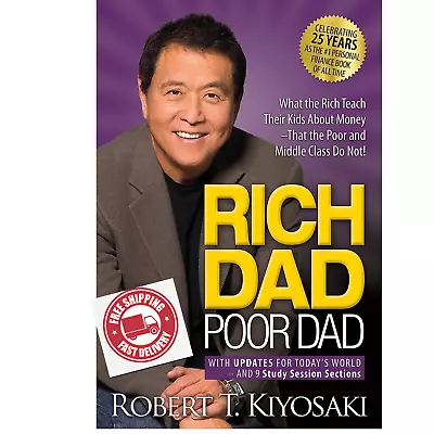 Rich Dad Poor Dad By Robert Kiyosaki | MM Paperback Book | AU | FREE SHIPPING • $15.99