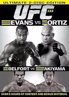 UFC 133: Evans Vs. Ortiz (DVD 2011 2-Disc Set) • $28.90