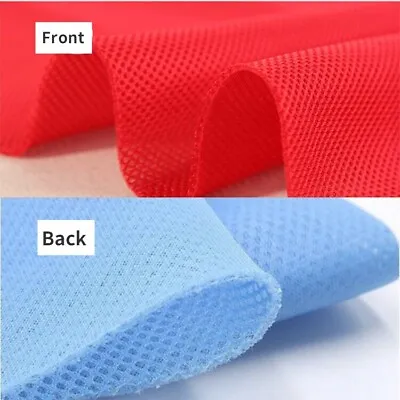 £21.47 • Buy 3D Three Layer Mesh Fabric Thick DIY Stretch Sofa Shoes Clothing Material Sewing