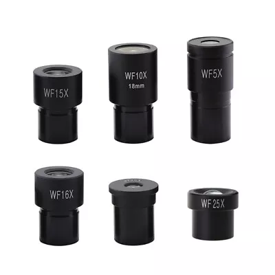 Upgraded Wide Lens Biological Microscope Eyepiece 23.2mm Thread Durable • $10.79