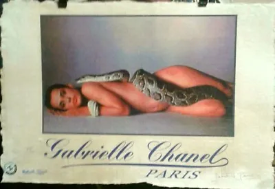Nastassja And The Serpent... Artist Proof Print 22'x15'x Signed Fairchild Paris • $145