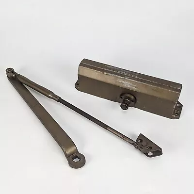 Yale 50 Series Non-Hold-Open Reversible Dark Bronze Door Closer - Vintage • $29.95