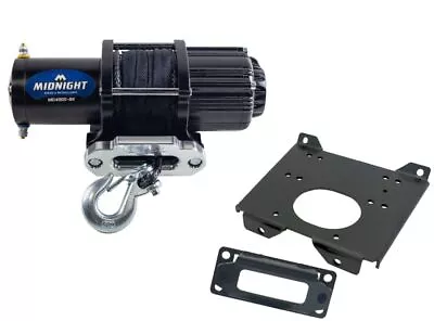 Viper 50 Ft Winch 4500 Lb Black W/ Mount For Polaris RZR S4 1000 2016-22 • $239.98