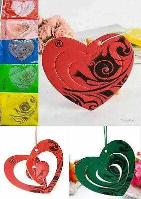 10X Car Air Freshener Heart Breeze 5 Different Fragrances New • £4.99