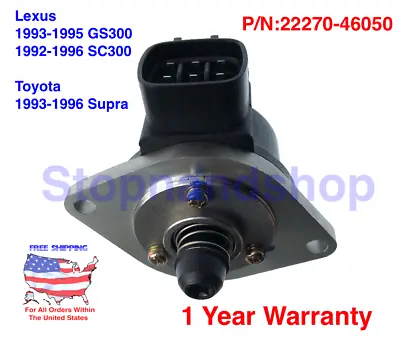 $139.99 • Buy New Fuel Injection Idle Air Control Valve For Toyota Supra Lexus SC300 GS300
