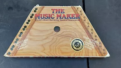 The Music Maker Instrument W/box 12 Songs Pick String & Instructions • $19.99