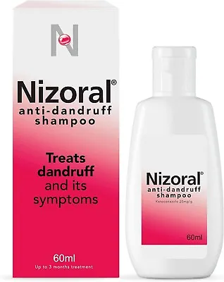 Nizoral Anti-dandruff Shampoo Treats And Prevents Dandruff 60 Ml - Best • £8.99