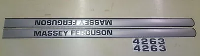 Massey Ferguson 4263 Hood Decals • $50