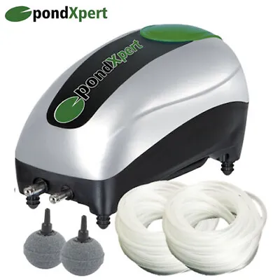 £31.99 • Buy PondXpert Small Pond Air Pump And Hose/Stones 450L/h Fish Koi Ponds Up To 3500L