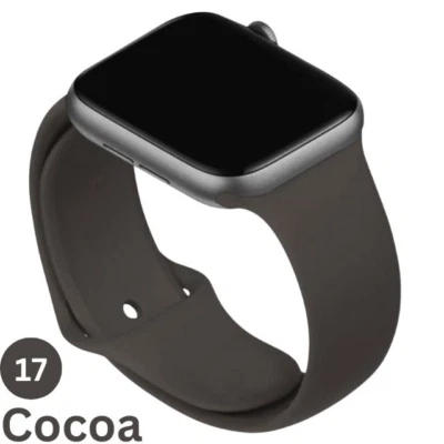 £3.45 • Buy For Apple Watch Silicone Band Strap Series 1 2 3 4 5 6 7 8 SE 38 40 41 42 44 45