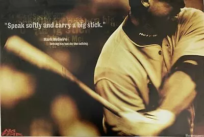 283698 Mark McGwire No Fear Quote PRINT POSTER • $49.95