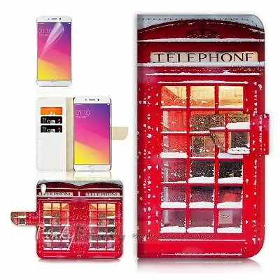 British Station TPU Phone Wallet Case Cover F Optus X Start 2 - 21052 • $13.99