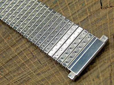 Cardinal Stainless Steel 17.5mm-22mm Expansion Watch Band Vintage NOS Unused • $51.39