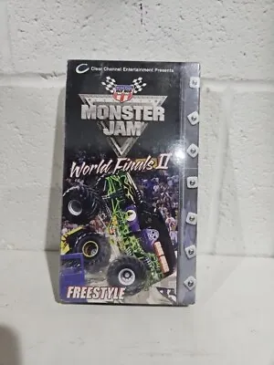Monster Jam World Finals II Freestyle SEALD VHS Monster Truck Excitement Rare • $19.99