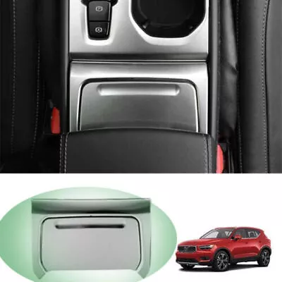 Fit For Volvo XC40 2019-2023 Silver Titanium Console Gear Shift Frame Cover Trim • $38.60