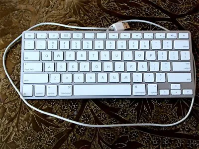 The Smallest And Most Compact USB Wired Apple Mac Keyboard Model A1242 MB869LL/A • $59.95