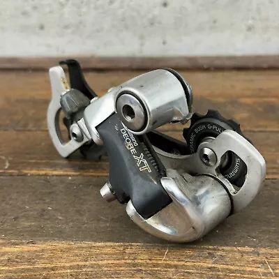 Vintage Shimano Deore XT RD-M739 Rear Derailleur Integrated 8SIS Long Cage 8s B6 • $65.79