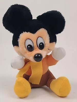 Vintage Mickey Mouse Christmas Carol Plush Doll Holiday Stuffed Toy Disney 8  • $13.99