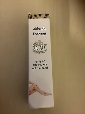 Cougar By Paula Dunne Airbrush Stockings Fake Tan In A Can Leg/Body Spray • £1.99