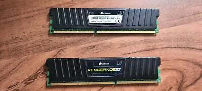 £1 • Buy Corsair Vengeance 8GB DDR3 1600MHz Low Profile Desktop Memory Kit - Black