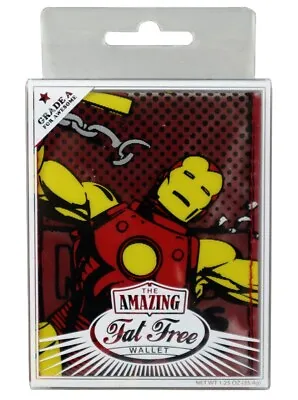 Iron Man Amazing Fat Free Bi-Fold Wallet Marvel Comics Grade A Silver Age New • $14.95