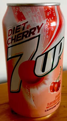 7up DIET Cherry Full Can Sealed 355 Ml   Expired 2019  Discontinued  • £6