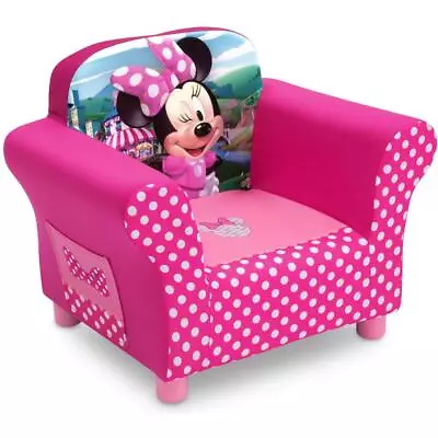 Upholstered Chair Wood Disney Minnie Mouse. • $56.24