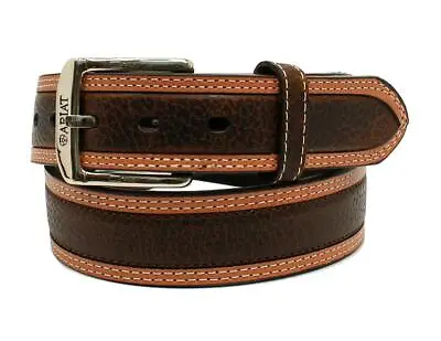 ARIAT Men's Diesel Brown Rowdy Leather Belt • $49
