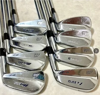 Mizuno MP-37 Iron Set 3-PW 8pcs Dynamic Gold S300 Stiff RH Japan Golf Club Good • $296.99