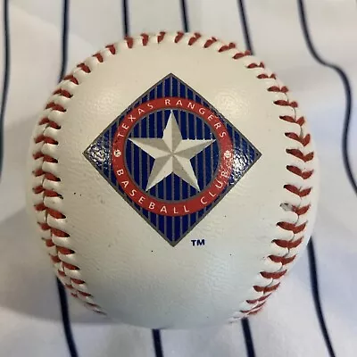 Vintage Texas Rangers Logo 1993 SPC Souvenir Baseball Ball • $14.99