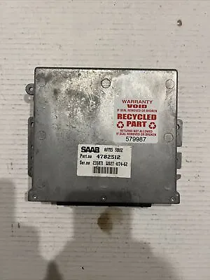 1999 Saab 9-3 2.0l Auto Engine Control Module Computer Ecu Rh 4782512 Ecm 99 00 • $59.99