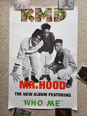 KMD Mr Hood Promo Poster 1991 Hip Hop Rap Promotional MF Doom Zen Subroc Onyx • $975