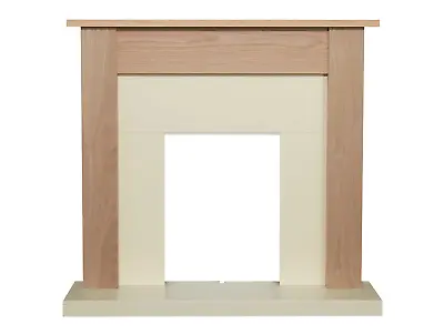 Adam Southwold Fireplace Oak & Cream 43 Inch • £110.95