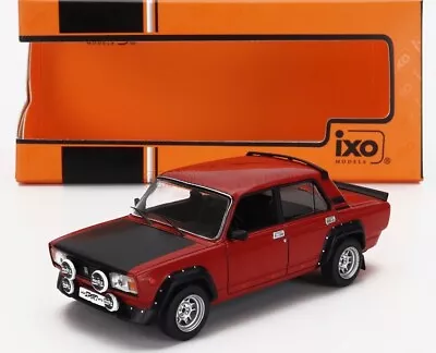 Ixo 1/43 Die-cast Lada - 2105 Vfts 1983 - Red Black - Model Car In Display Case • $63.58