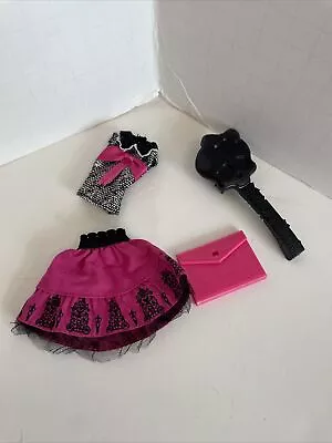 Monster High Draculaura Picture Day Doll Outfit Hair Brush Fearbook Replacement • $18.99