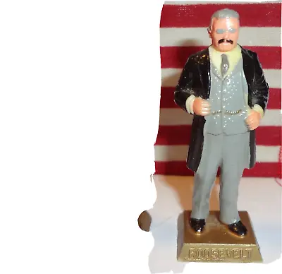 President Teddy Roosevelt  Marx Presidents 2.5  Figure In Great Condition • $5.88