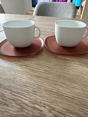 Nespresso Lume Expresso Cup & Saucer Set X2 Cappuccino  • £23