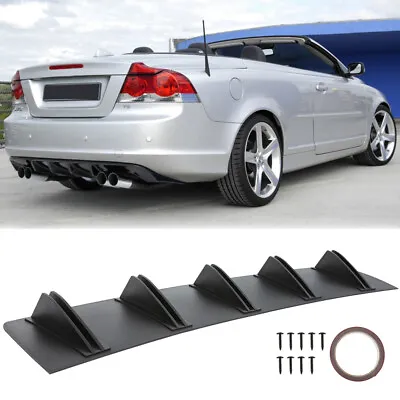 32x6  Front Bumper Lip Splitter & Trunk Spoiler Wing For Volvo S40 S60 S70 V50 • $39.11