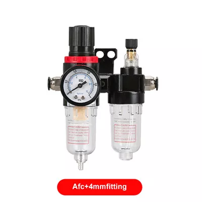 Filter Air Compressor Tool Pressure Gauge Regulator Trap Oil Water Separator • $17.97