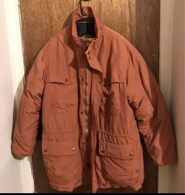 EUC WOOLRICH PARKA GOOSE DOWN BRICK LARGE Winter Coat • $499