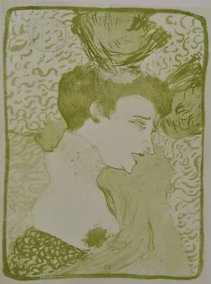 Henri Of Toulouse Lautrec: Melle Marcelle LenderEngraving Signed1927 • $120.08