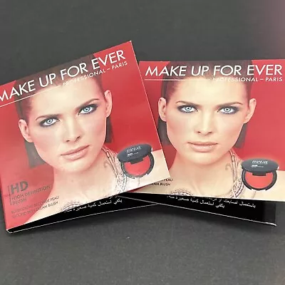 X2 Make Up For Ever MUFE High Definition Cream Blush 410 SAMPLE 0.35 G Discontnd • $6.91