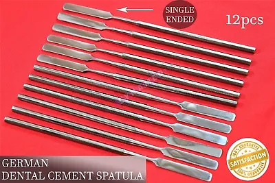 $11.95 • Buy Cement Mixing Wax Sculpting Spatula Crafts Dental German Stainless 12pcs