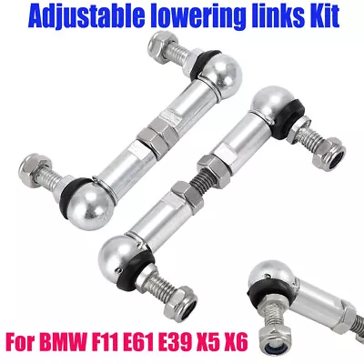 Adjustable Lowering Links For BMW F11 E61 E39 X5 X6 Rear Air Suspension Touring • $40.99