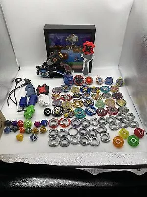 Vintage BeyBlade Lot 90 Pcs!!! • $79.99