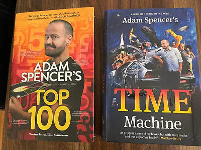 $22 • Buy Adam Spencer's Top 100 And Time Machine - Numbers. Puzzles. Trivia. Awesomeness