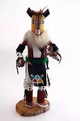 Vintage Navajo Kachina Doll Statue Native American  Chipmunk  Signed By NI 11  • $39.99