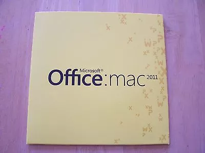 Microsoft Office For Mac Home And Student 2011 • $120