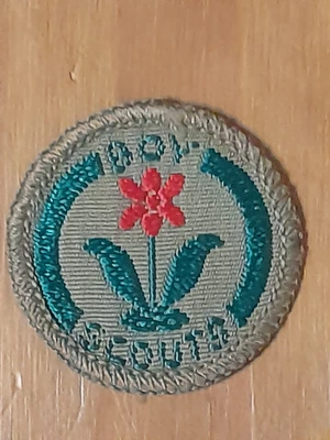 £4.99 • Buy Boy Scout Badges / Patches  Pre APR Gardener Badge Pre War Issued